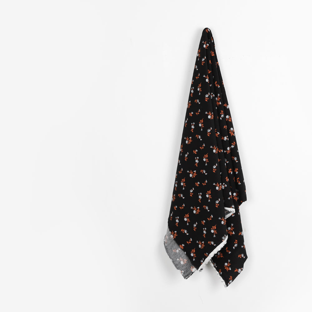  Viscose Twill - Black