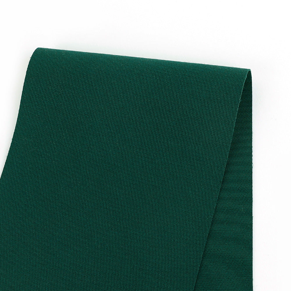 Stretch Cotton Blend Suiting - Malachite