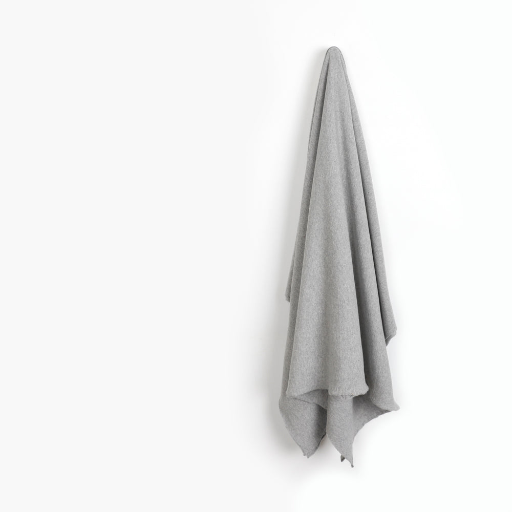 Poly Sweatshirting - Zinc Marle