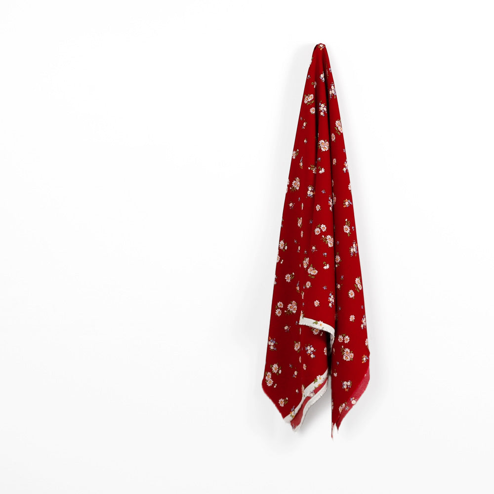  Rayon Crepe - Oxblood