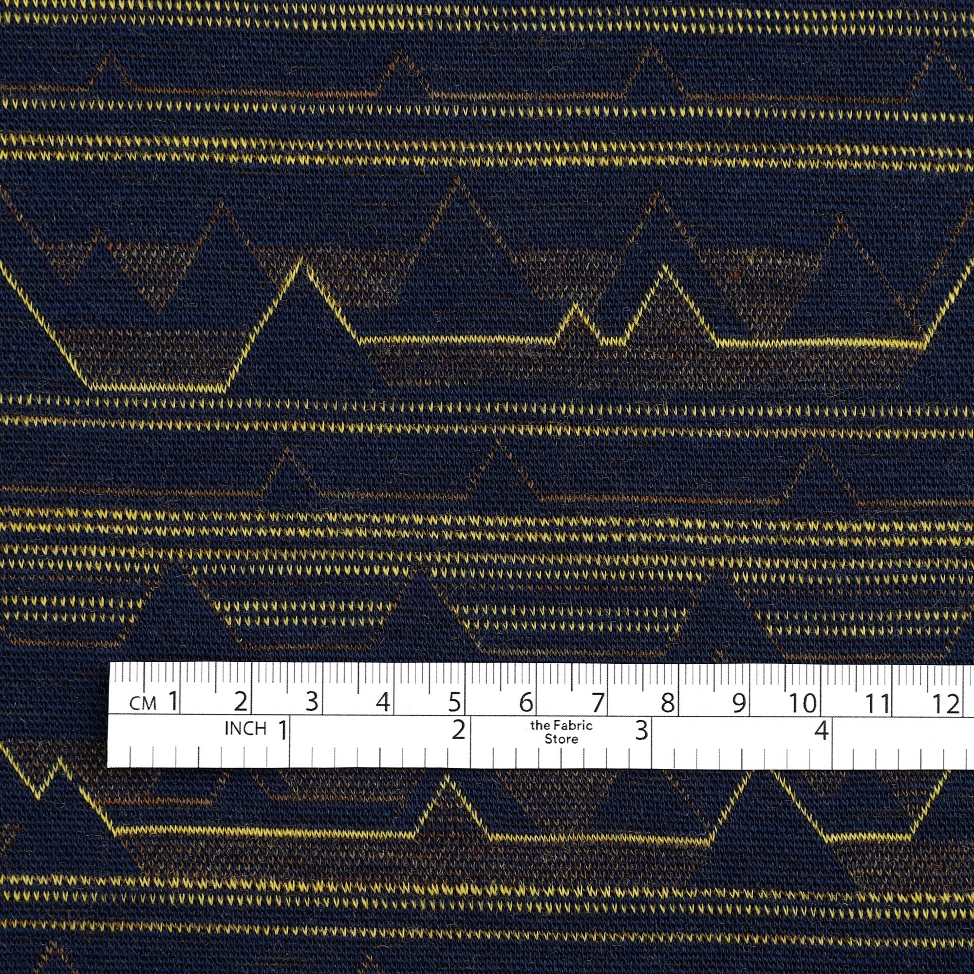Striped Peaks Merino Jacquard - Starlight