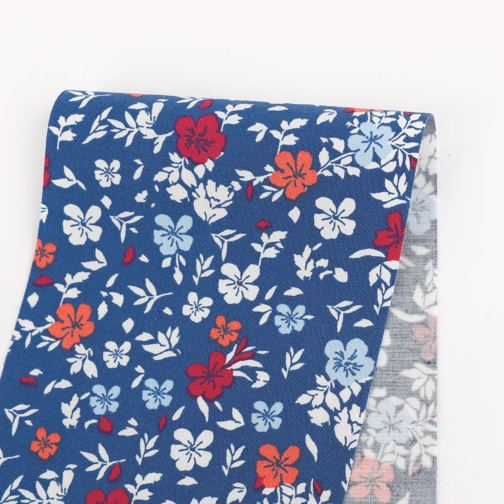 Scattered_Hibiscus_Cotton_Viscose_Aegean_Blue_Swatch.jpg